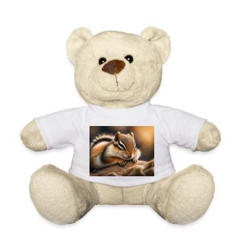 Animaux mignons en hibernation – tamia - Nounours - blanc - Devant