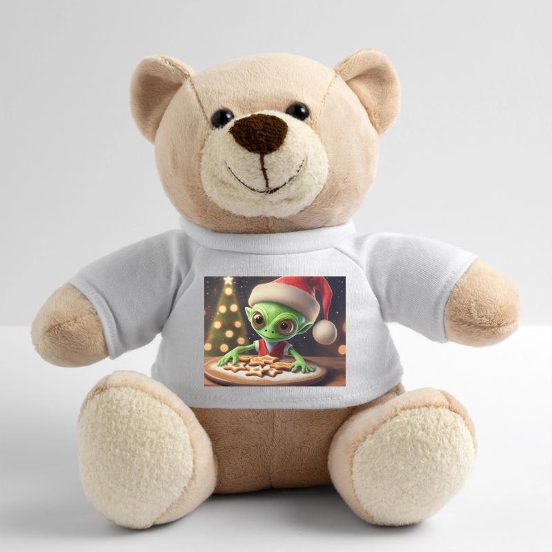 extraterrestre portant un pull de Noël laid Nounours