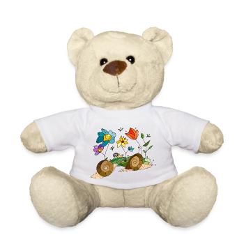Schnecken - Teddy - Weiß - Vorne