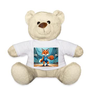 Mignon petit renard démon vie quotidienne - biscuits - Nounours - blanc - Devant
