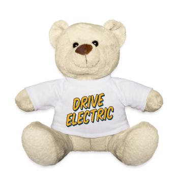 Drive Electric Supercharge - Elektro Auto Fans - Teddy - Weiß - Vorne