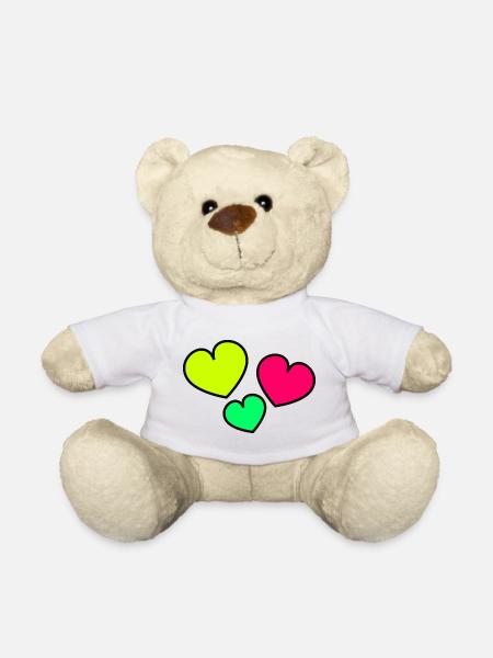 ANNIVERSAIRE. HAPPY BIRTHDAY. JOYEUX ANNIVERSAIRE. - Nounours - blanc