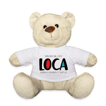 Je suis fou - Nounours - blanc - Devant