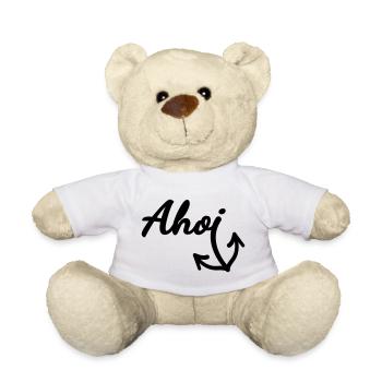 Ahoi (Farbe anpassbar) - Teddy - Weiß - Vorne