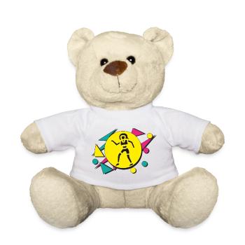 danseur des années 80 - Nounours - blanc - Devant