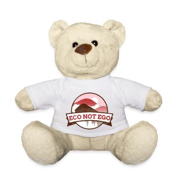 Eco not Ego - Teddy - Weiß - Vorne
