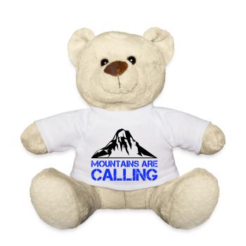 Mountains Mountains - Teddy Bear - white - Front