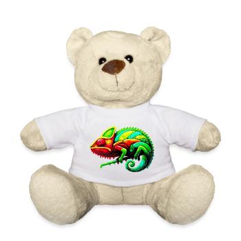 Chameleon - Teddy Bear - white - Front