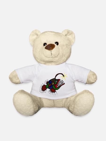 anglerFisch - Teddy - Weiß