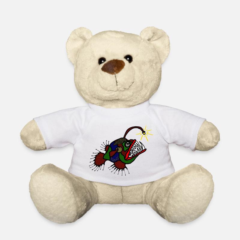 anglerFisch - Teddy - Weiß