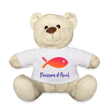 FISCH. APRILSCHERZ - Teddy - Weiß - Vorne