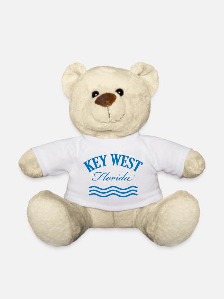 Key West Florida Küstendesign - Teddy - Weiß