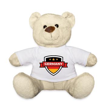 German Sports Teams - Germany - Teddy Bear - white - Front