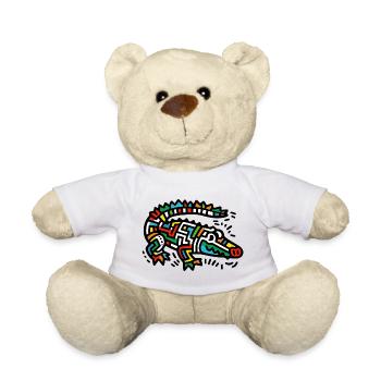 Crocodile - Nounours - blanc - Devant