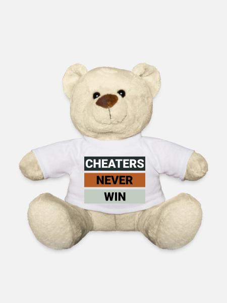 Betrüger gewinnen nie - Teddy - Weiß