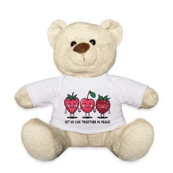 Beeren des Friedens - Teddy - Weiß - Vorne