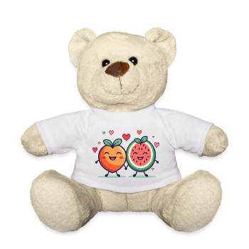 Amour passion fruitée - Nounours - blanc - Devant