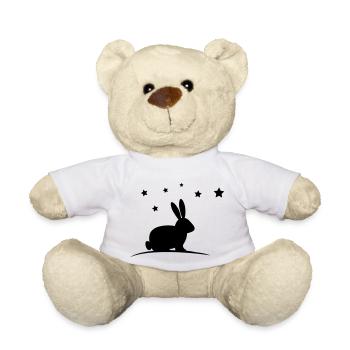 Étoiles de lapin - Nounours - blanc - Devant