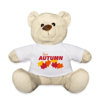 AUTUMN - Teddy Bear - white - Front
