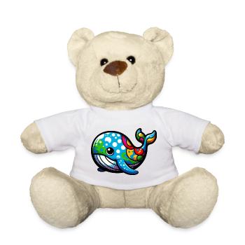 Wal - Teddy - Weiß - Vorne