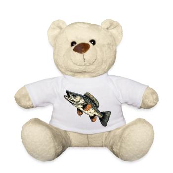 poisson - Nounours - blanc - Devant
