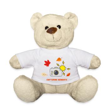 Der Herbst ist da - Teddy - Weiß - Vorne
