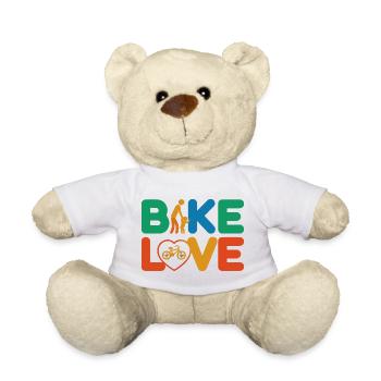 Bike Love Adventure - Teddy - Weiß - Vorne