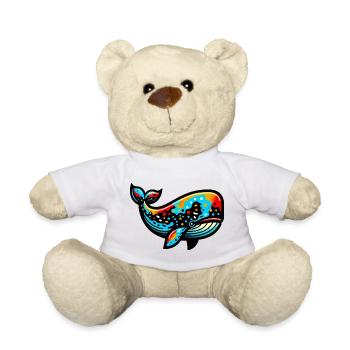 Wal - Teddy - Weiß - Vorne