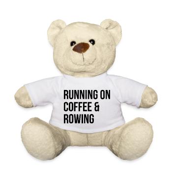 Rowing Rowing Rowing - Teddy Bear - white - Front