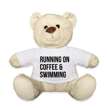 natation - Nounours - blanc - Devant