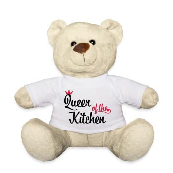 Lustige Weihnachtsgeschenke für Frauen die kochen - Teddy - Weiß - Vorne