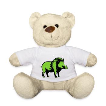 Sanglier - Nounours - blanc - Devant