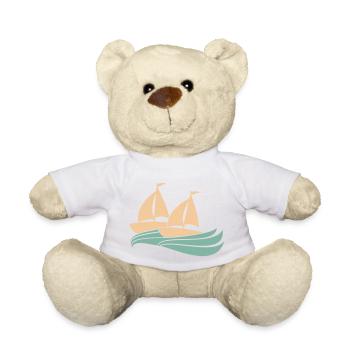Two Ships Team Regatta Sailing Competition Regatta - Teddy Bear - white - Front