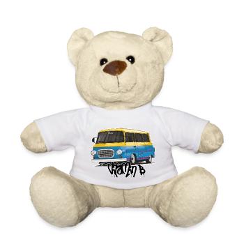 Barkas B1000 // Illustration - Nounours - blanc - Devant