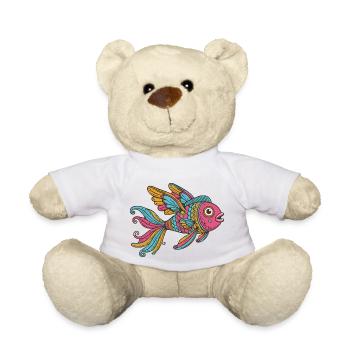 Flying fish - Teddy Bear - white - Front