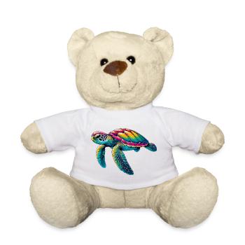 Schildkröte - Teddy - Weiß - Vorne