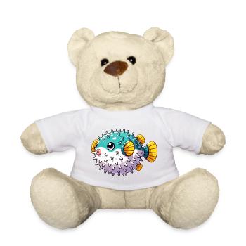 Kugelfisch - Teddy - Weiß - Vorne