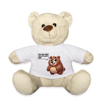 Bear Comic Cute - Teddy Bear - white - Front