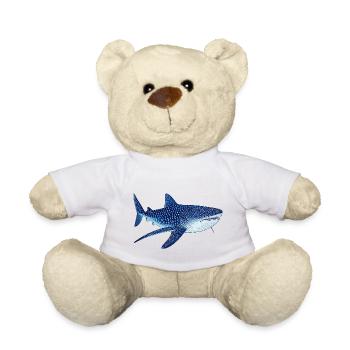 Whale shark - Teddy Bear - white - Front