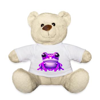 Frosch - Teddy - Weiß - Vorne