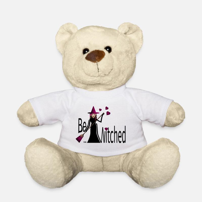 Hexe - Teddy - Weiß