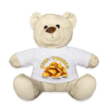 Lustiges Wortspiel Chipstuning Aluto Motorsport - Teddy - Weiß - Vorne