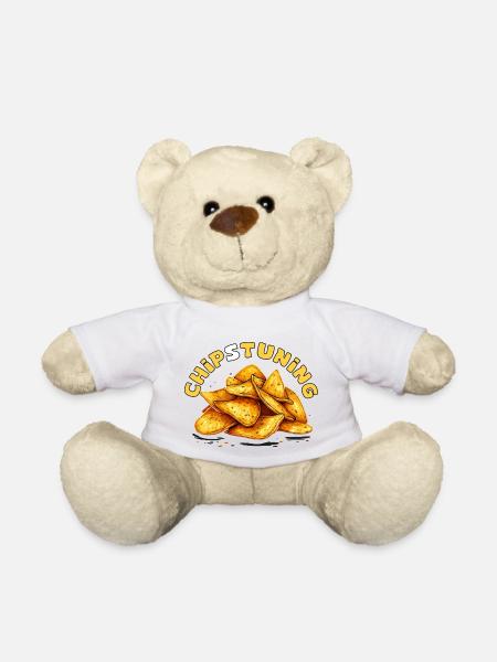 Jeu de mots amusant Chiptuning Aluto Motorsport - Nounours - blanc