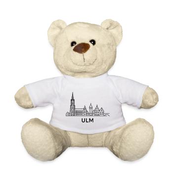 Ulm - Teddy Bear - white - Front