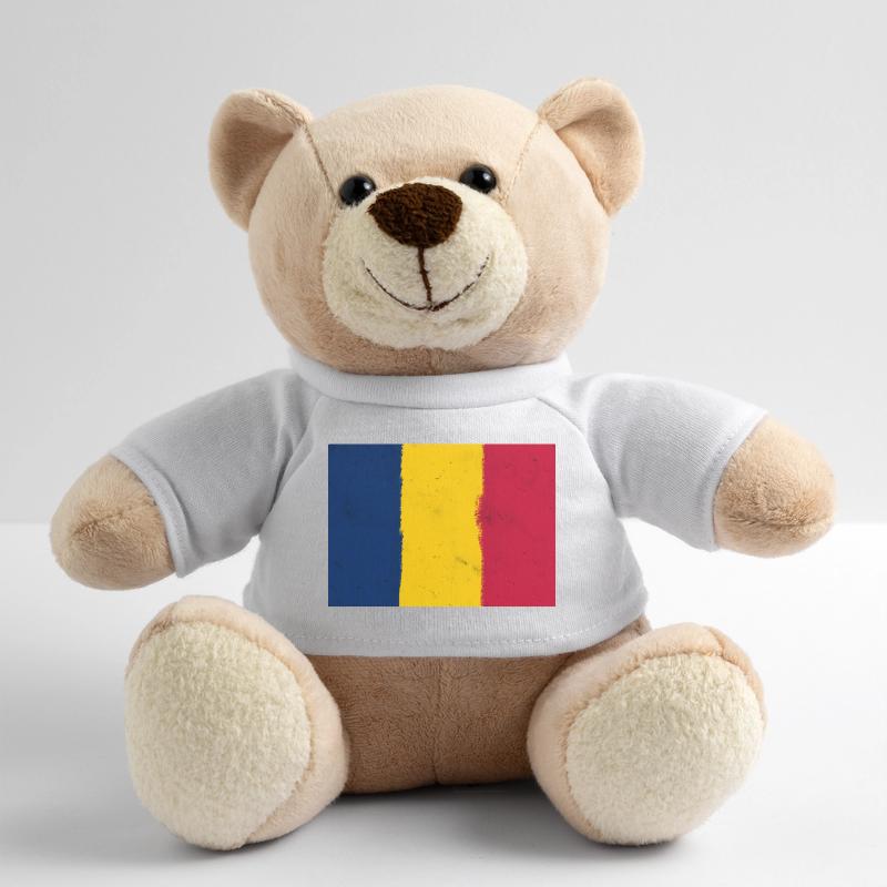 Flagge des Tschad Teddy