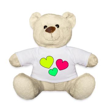 VIELEN DANK. GELIEBTE. HERZ. MEISTER. DANKE HERRIN. - Teddy - Weiß - Vorne