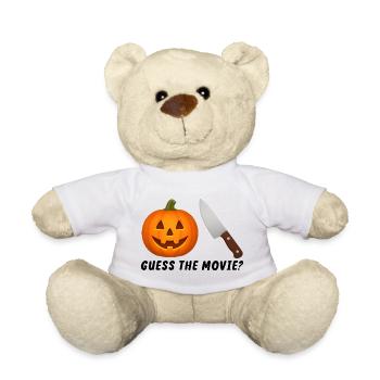 Guess the Movie Funny Humorous - Teddy Bear - white - Front