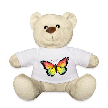 Schmetterling - Teddy - Weiß - Vorne