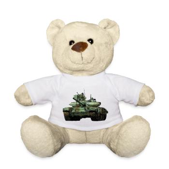 T-90 - Teddy Bear - white - Front