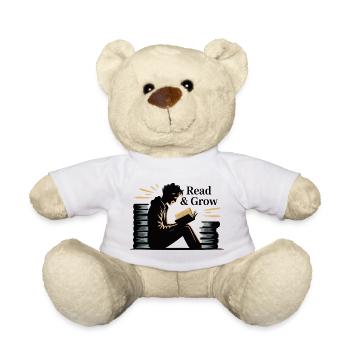Vintage Literarisches Frauendesign - Teddy - Weiß - Vorne